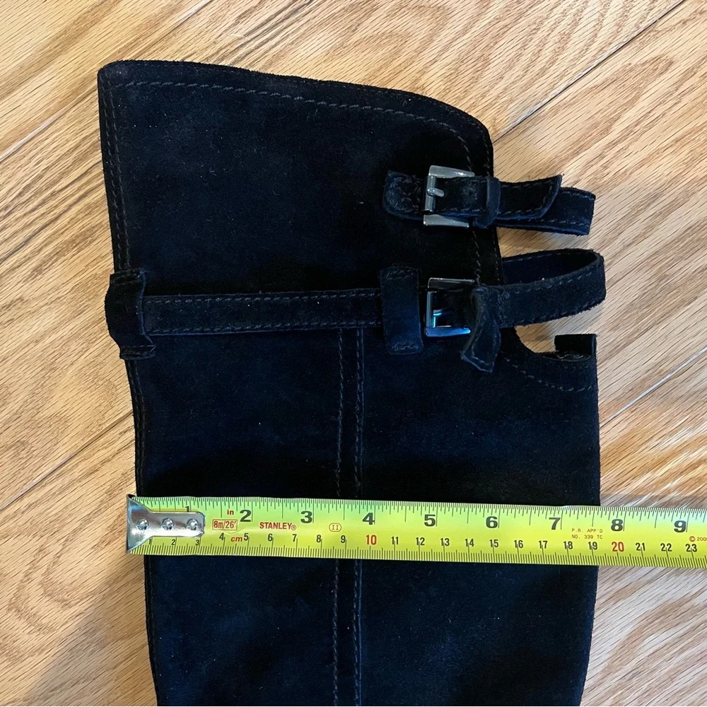 Sam Edelman over-the-knee boots, black suede - Picture 9 of 9